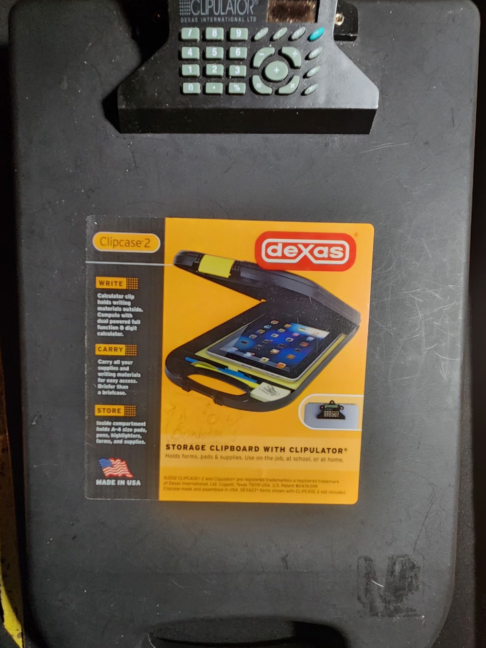 2 For 1 Dexas Slimcase  Storage Clipboards